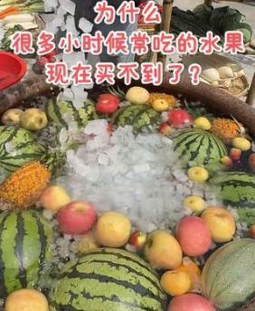 莫名破防🍃小时候超爱吃的水果，不知不觉慢慢消失了
不知道大家有没有发现🤔，长