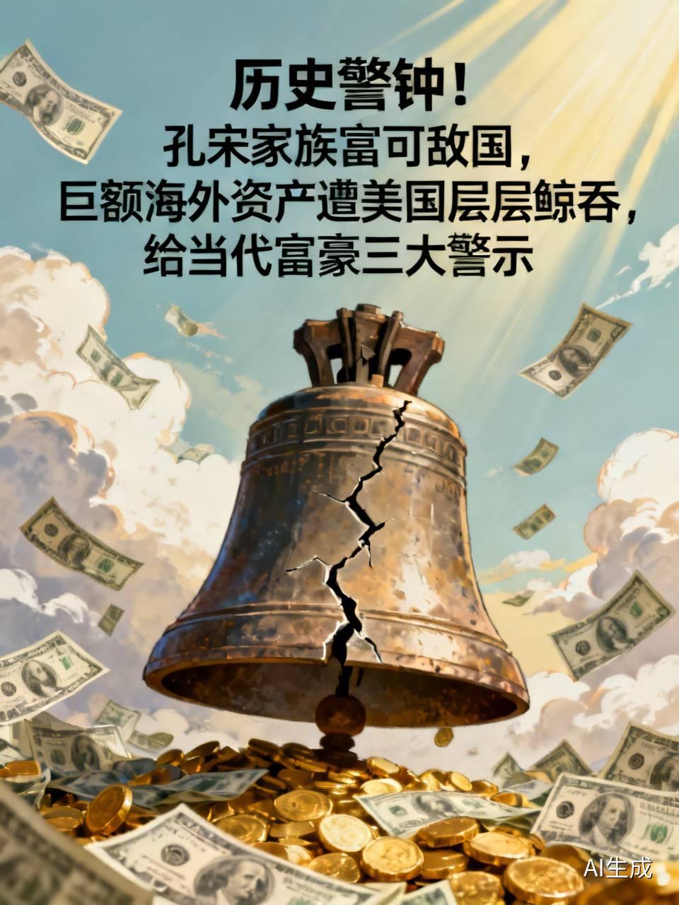 历史警钟！孔宋家族富可敌国，巨额海外资产遭美国层层鲸吞，给当代富豪三大警示
巅峰