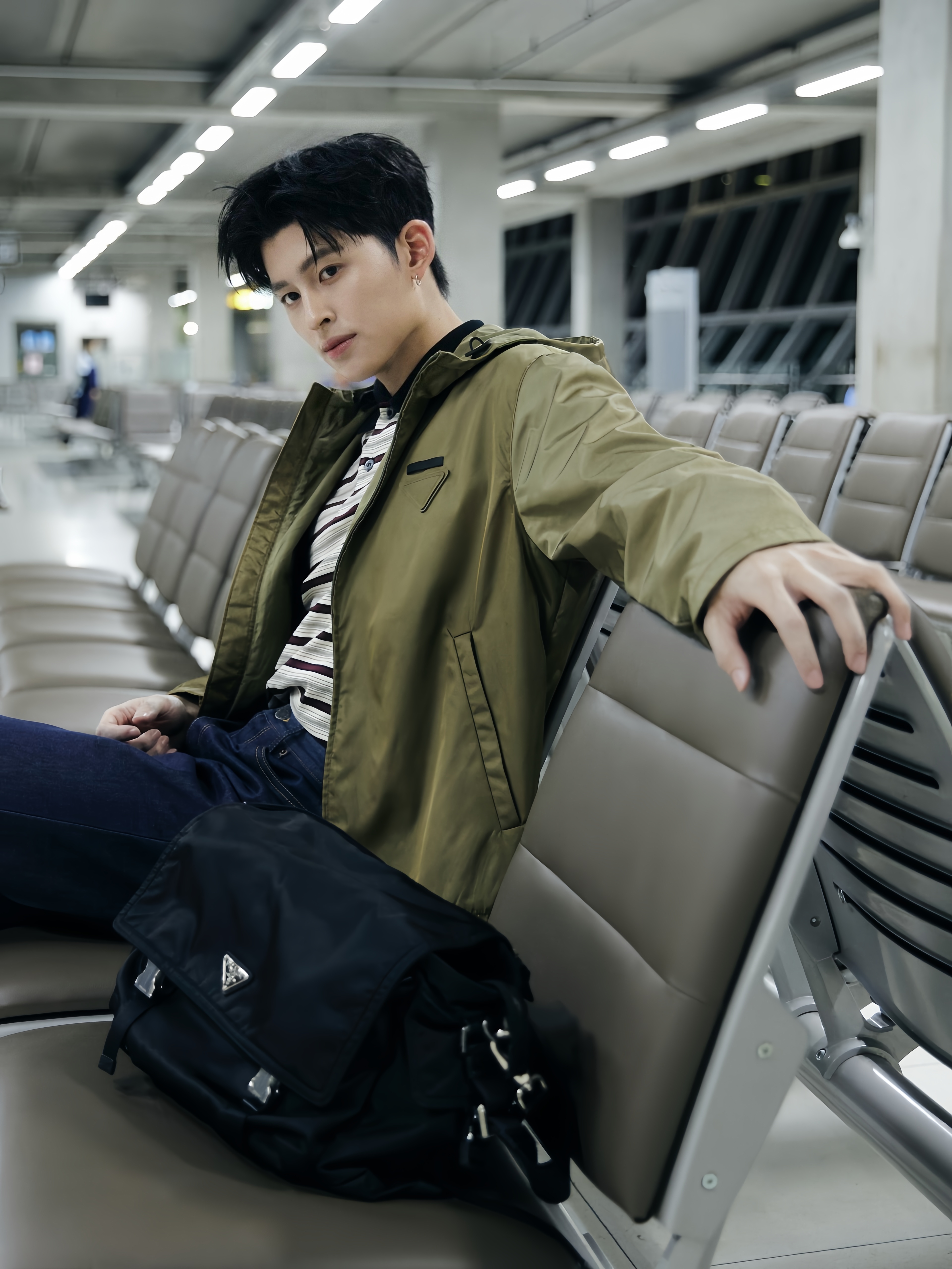 Pond Naravit✖️PRADA 2026秋冬大秀出发大片米兰时装周时装周