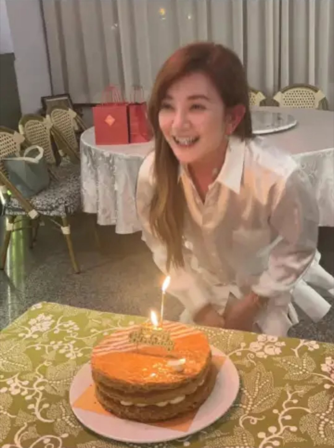 梁静茹 🐟 梁静茹0616生日快乐 再次祝福梁静茹女士生日快乐，蛋糕已帮吃，好