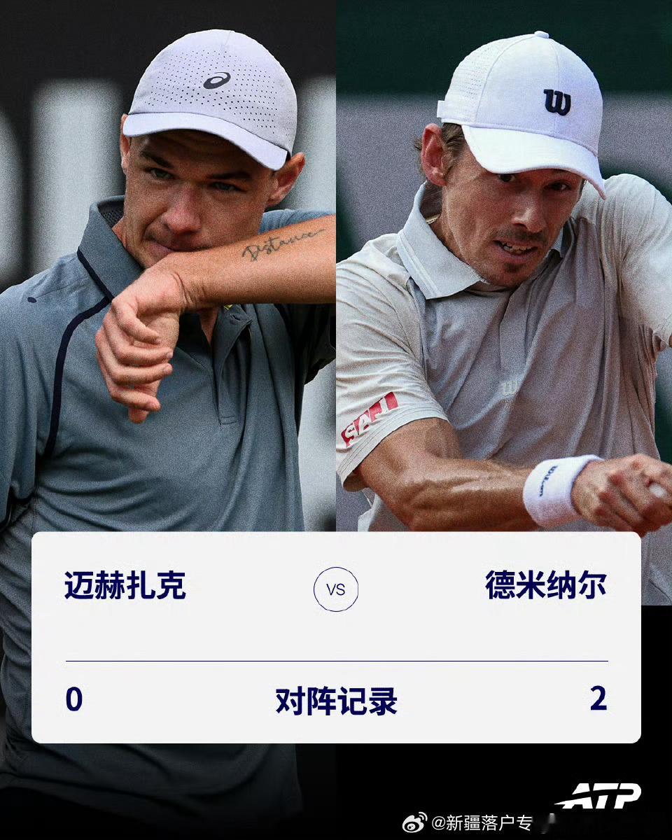 🇵🇱迈赫扎克 ⚔️ 德米纳尔🇦🇺🔥总交手记录：0-20️⃣-2️⃣🔥