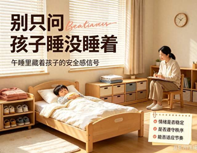 别被骗了！幼儿园午睡不是简单睡觉，藏着孩子入园的关键密码