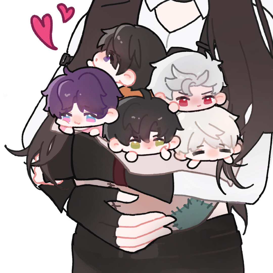 猎人小姐用一个麻袋拐走了所有宝宝！#恋与深空##爱游引力# ​​​