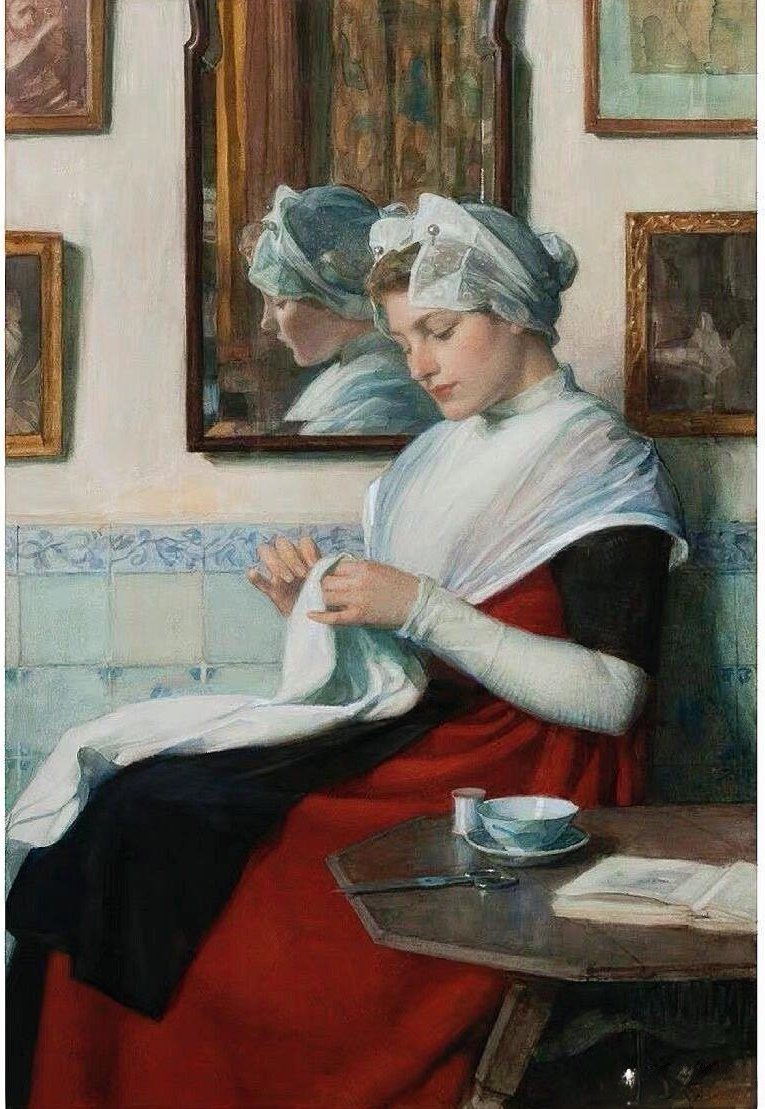 荷兰艺术家Nicolaas van der Waay绘画作品欣赏风景遇见艺术遇见