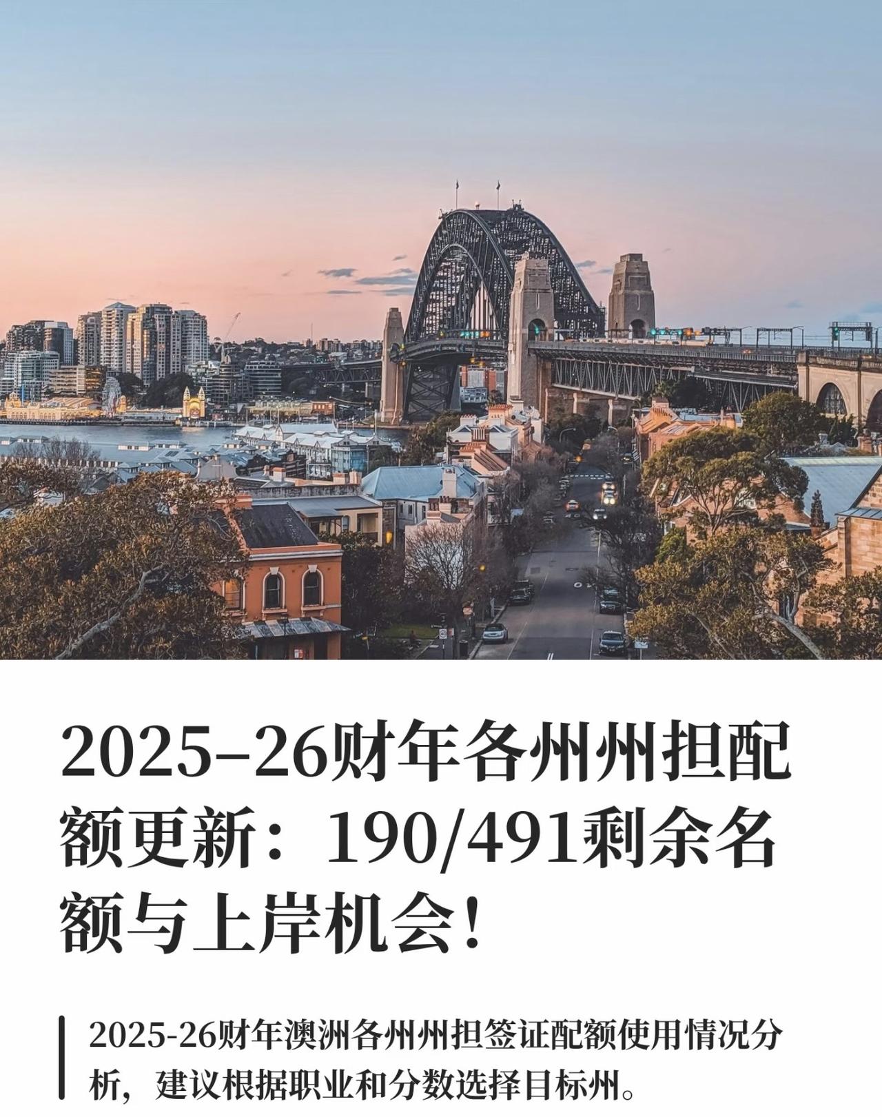 2025–26财年各州州担配额更新：190/491剩余名额与上岸机会！

随着2