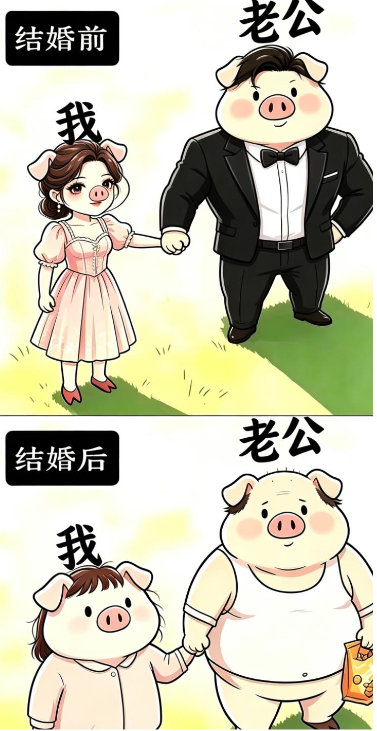 婚前VS婚后
所以，人都是会变的么?