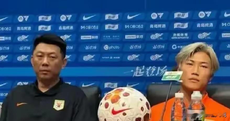 唐田与前任的最大不同就是不会轮流带人参与发布会，三场球与唐田一起参加赛前发布会的