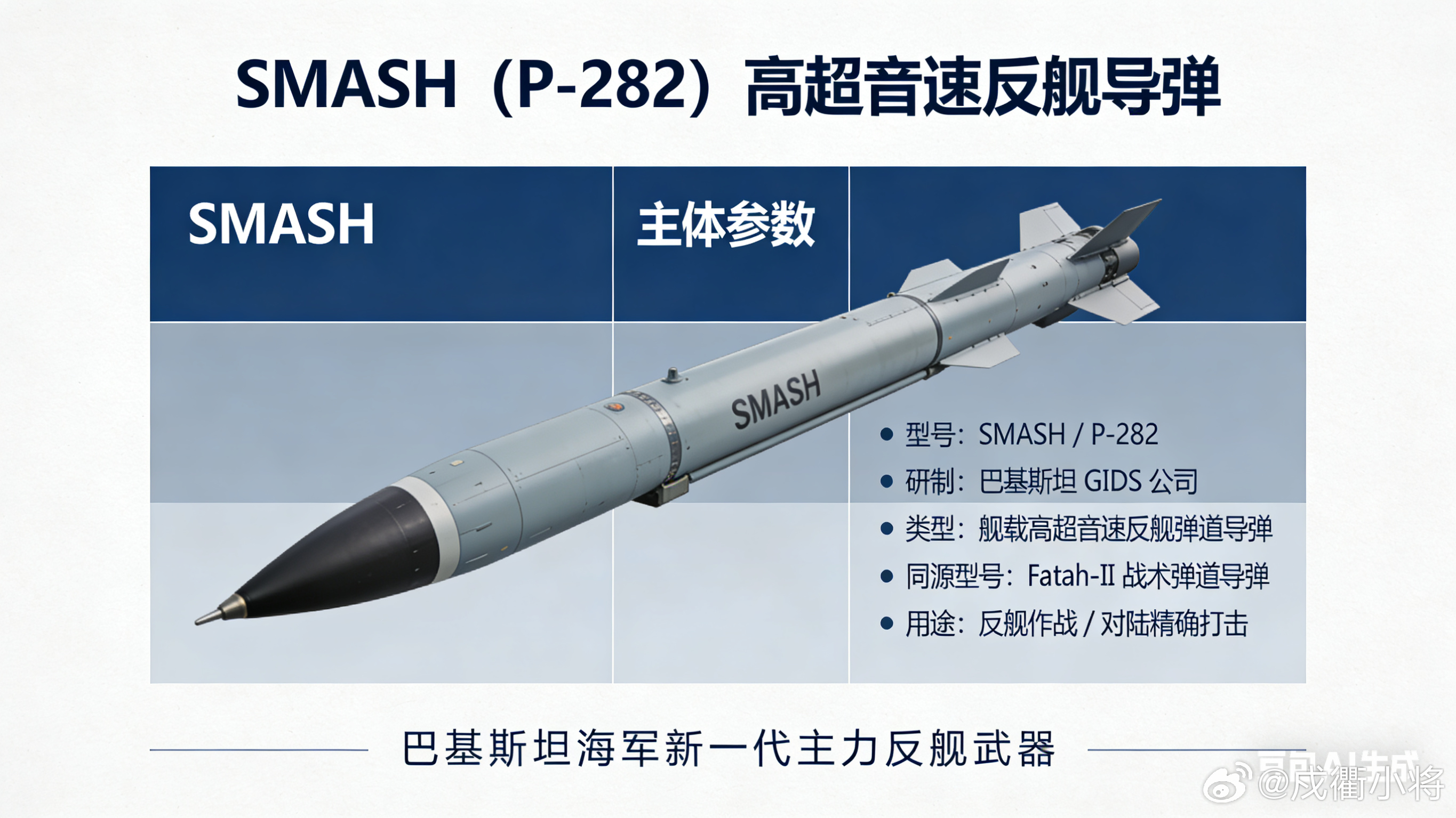 SMASH（内部代号P-282，全称Supersonic Missile Ant