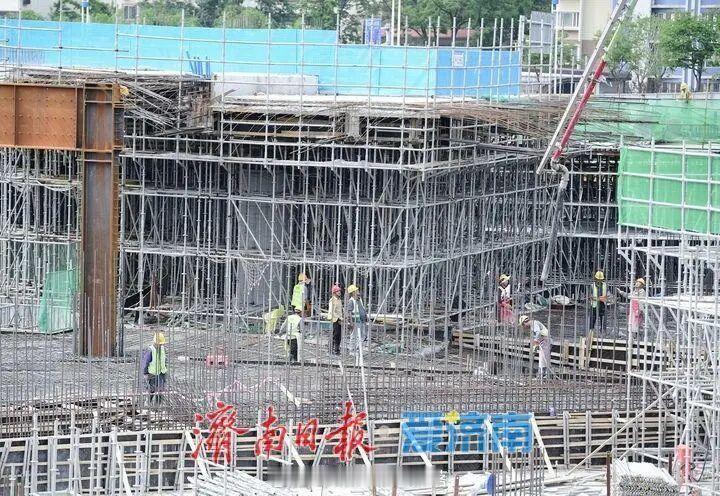 地铁头条【济南首个轨道交通地下TOD综合体主体结构完成设计总量过半】在济南轨交4