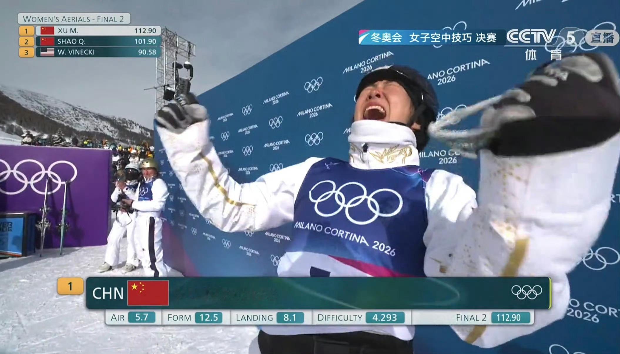 徐梦桃才是真的乘风破浪的姐姐！！该项目卫冕成功第一人！徐梦桃金牌