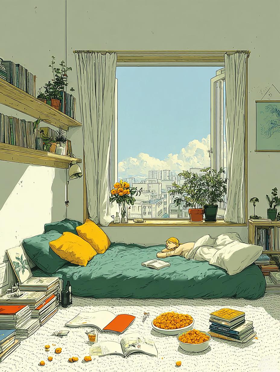 别总这山望着那山高，
眼下的日常才最珍贵。
柴米油盐藏着温暖，
粗茶淡饭也有滋味