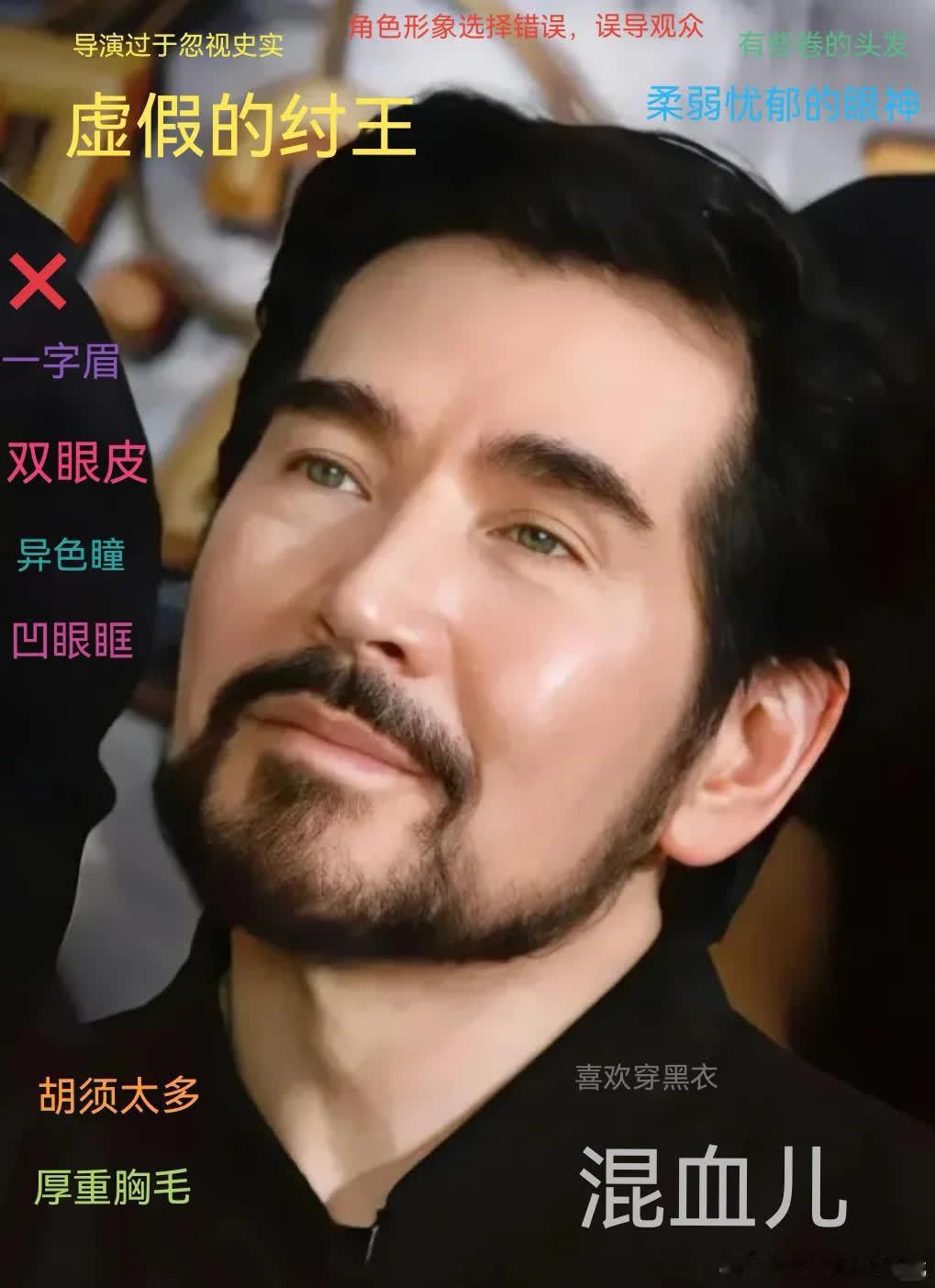 纣王真实样貌并非影视剧里那种洋脸😜 给你们看最相近的，还有后面几张。他是帝辛亲