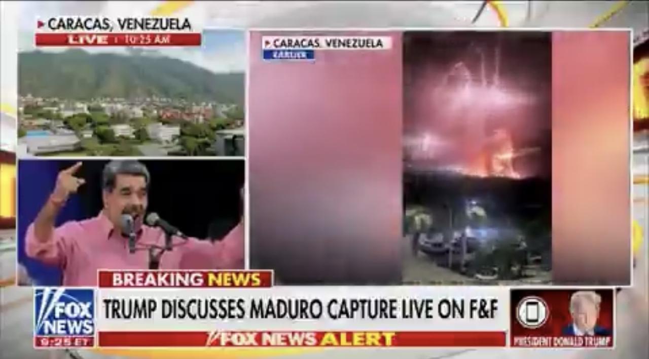 特朗普称马杜罗和他的妻子首先被带到了硫磺岛号航空母舰上：

“他们现在在一艘船上