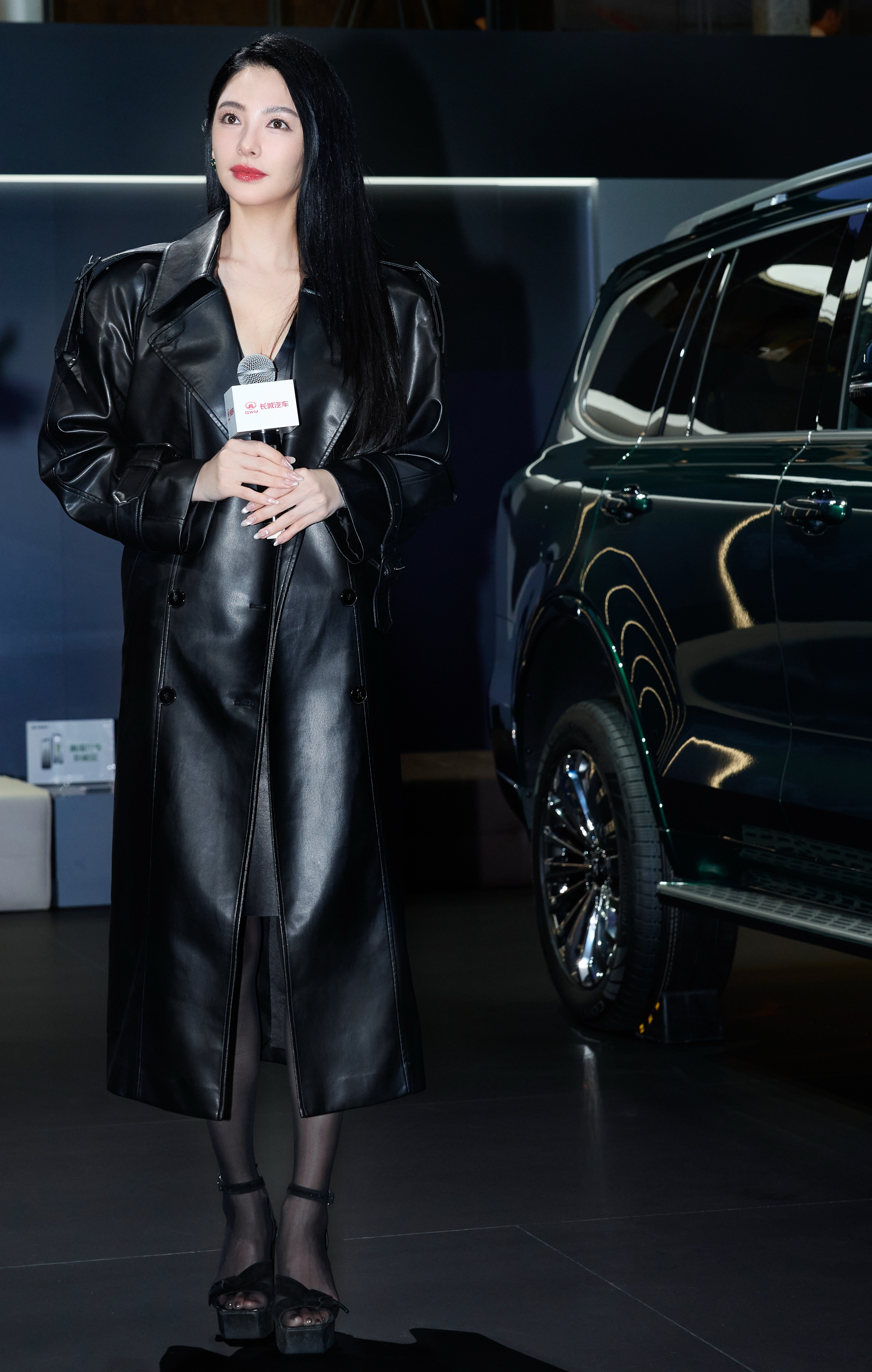 张雨绮疑似辟谣怀孕 张雨绮性感黑丝高跟