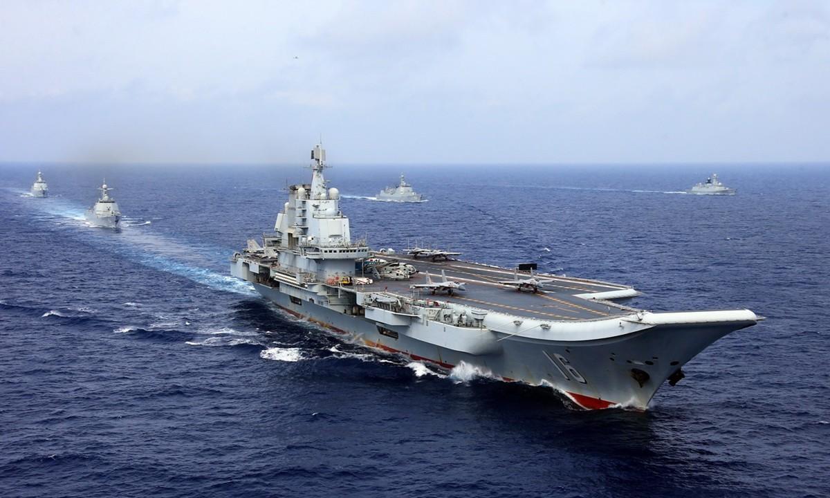 5月19日，中国海军辽宁舰航母编队奔赴西太平洋开展例行训练，此次行动绝非普通远海