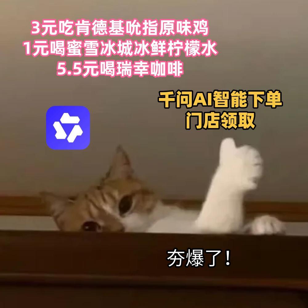 上班后消费观突然就变了 再也不随便大手大脚乱花钱，划算福利必须牢牢抓住！千问三样
