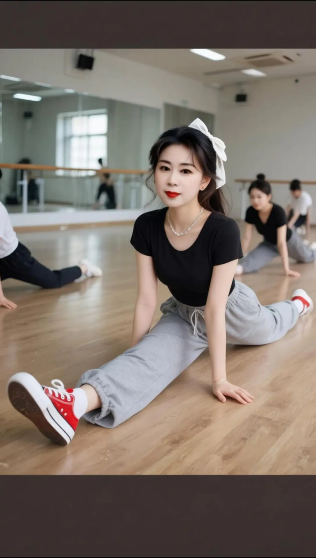 AI舞蹈练习照 随变ai随便玩