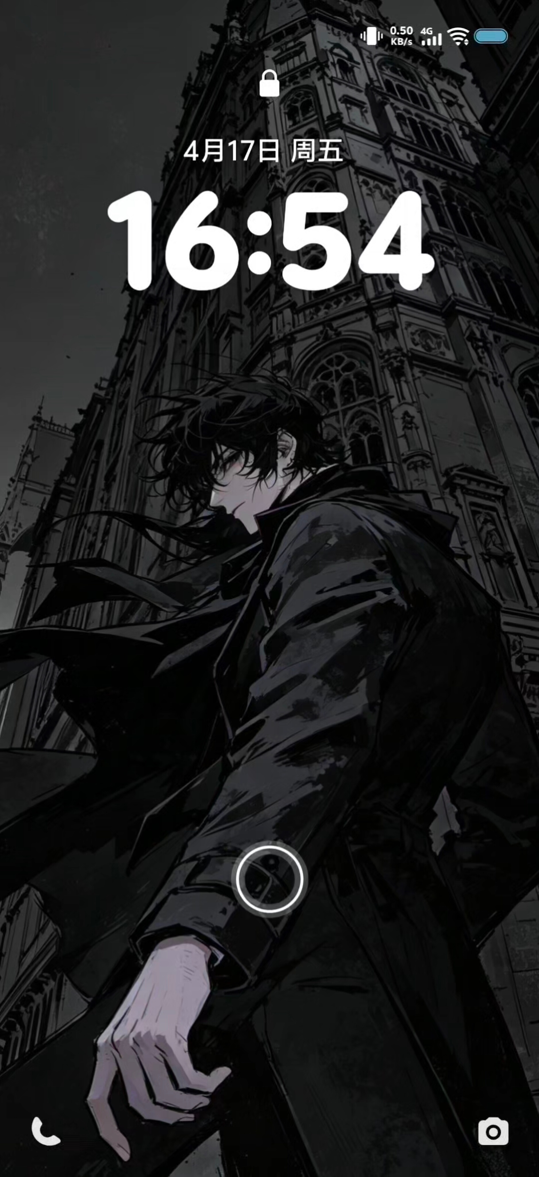 光栅壁纸 | 哦吼~感觉黑红也是不错的搭配，和上一条红蓝搭配网页链接比起来，也是