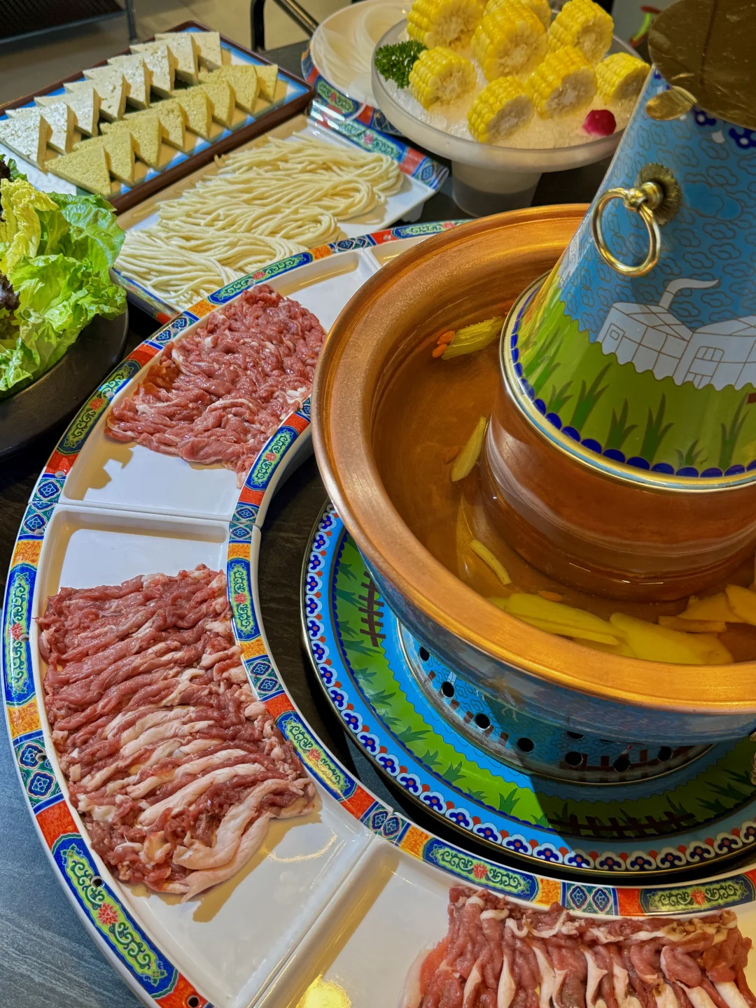 呼市本地人私藏铜锅涮肉！香晕了😭