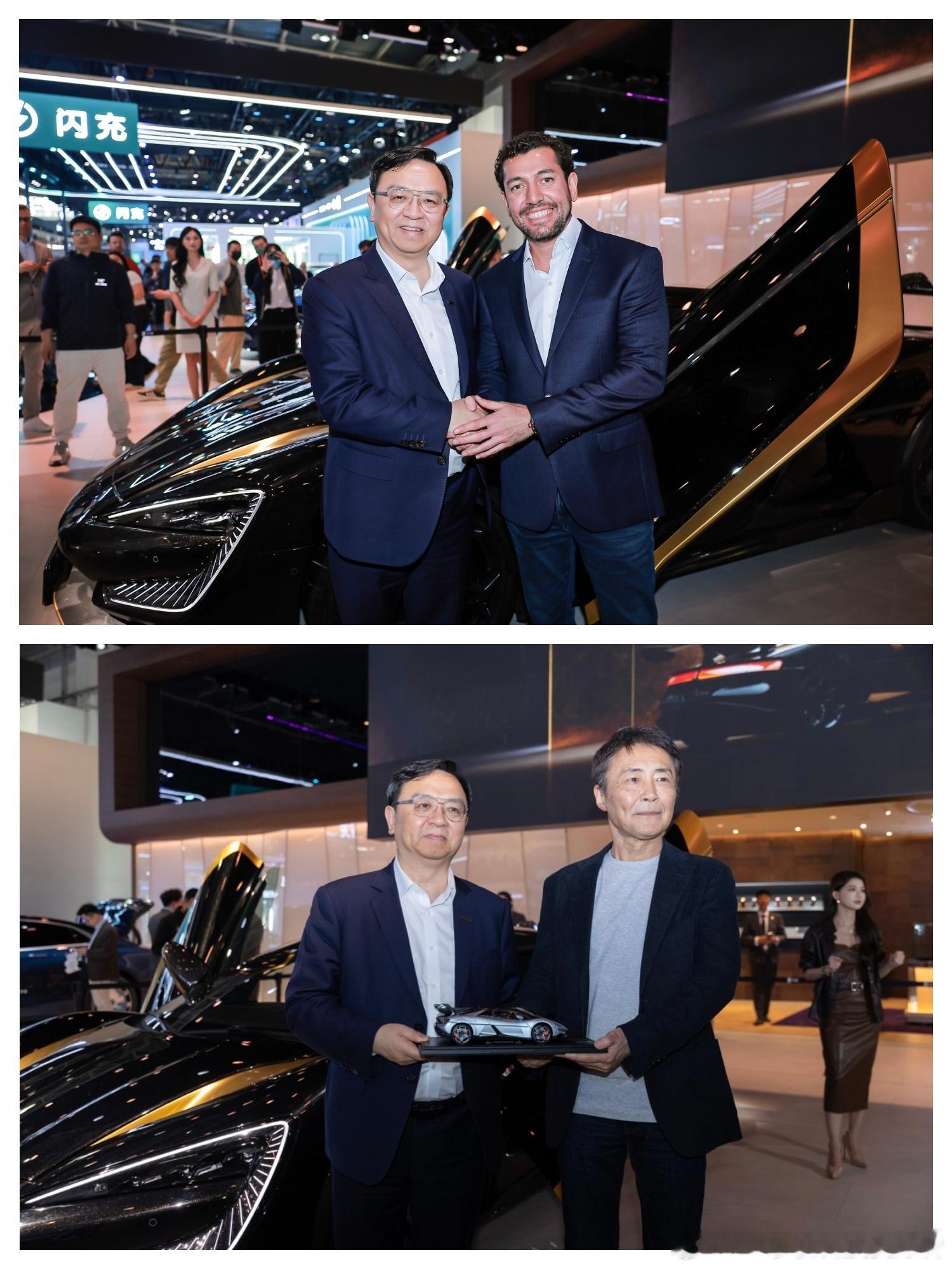 仰望U9X量产版大家都看了吧，外观和内饰就这个样子，这个破晓时刻还是帅的。这台车