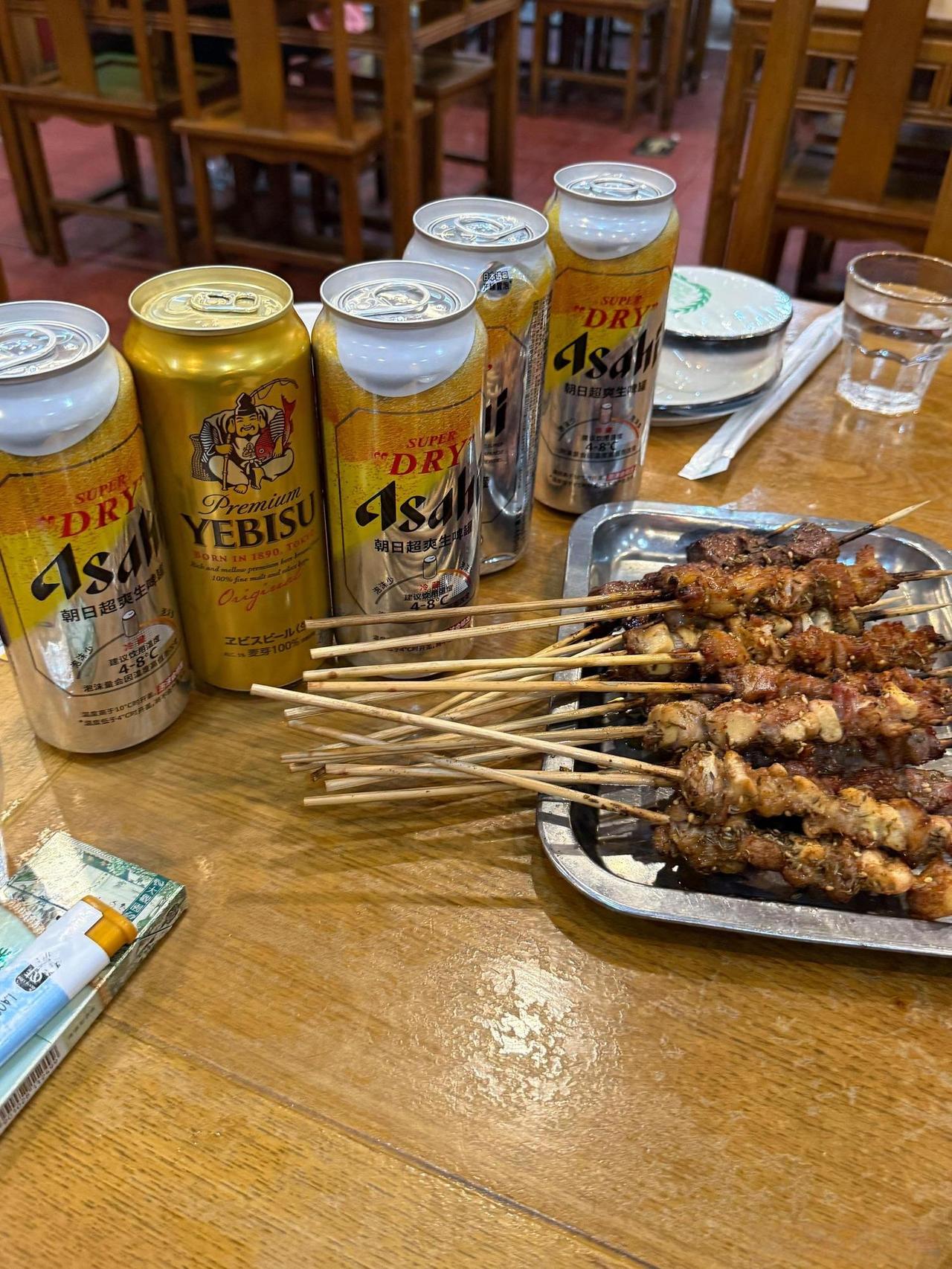 今晚自己吃了