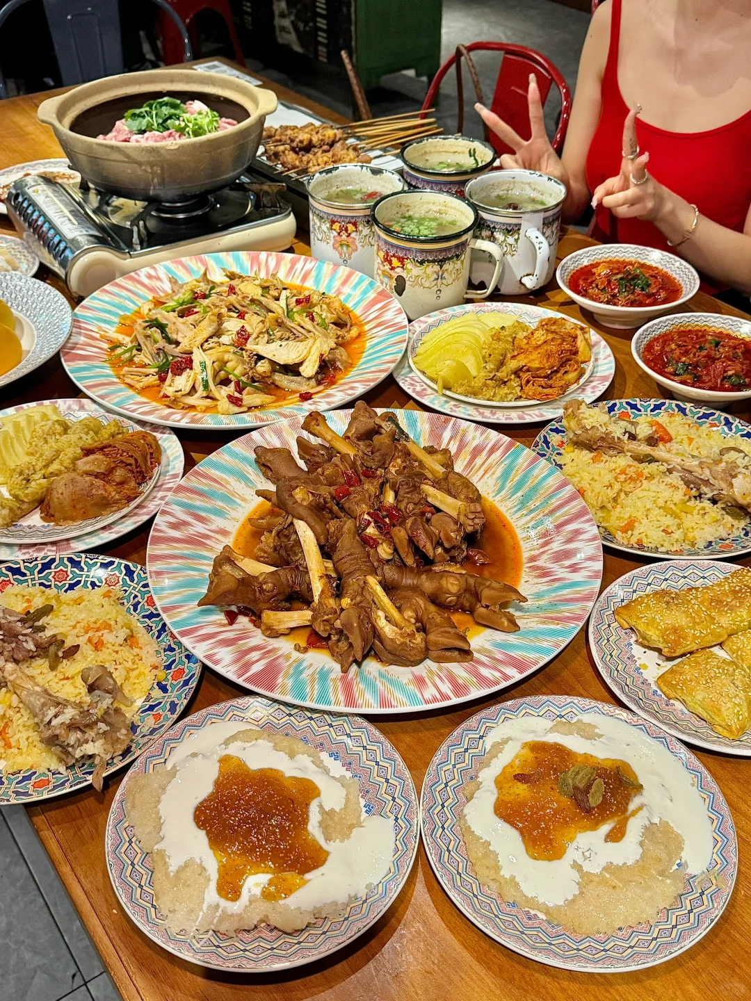 杭州杭师大！！个人觉得无法超越的手抓饭……