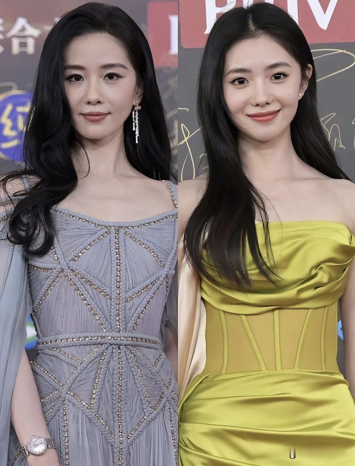 刘浩存和刘诗诗是相同气质的美女，而且看起来还真有点相像，但是两人相差13岁，刘浩