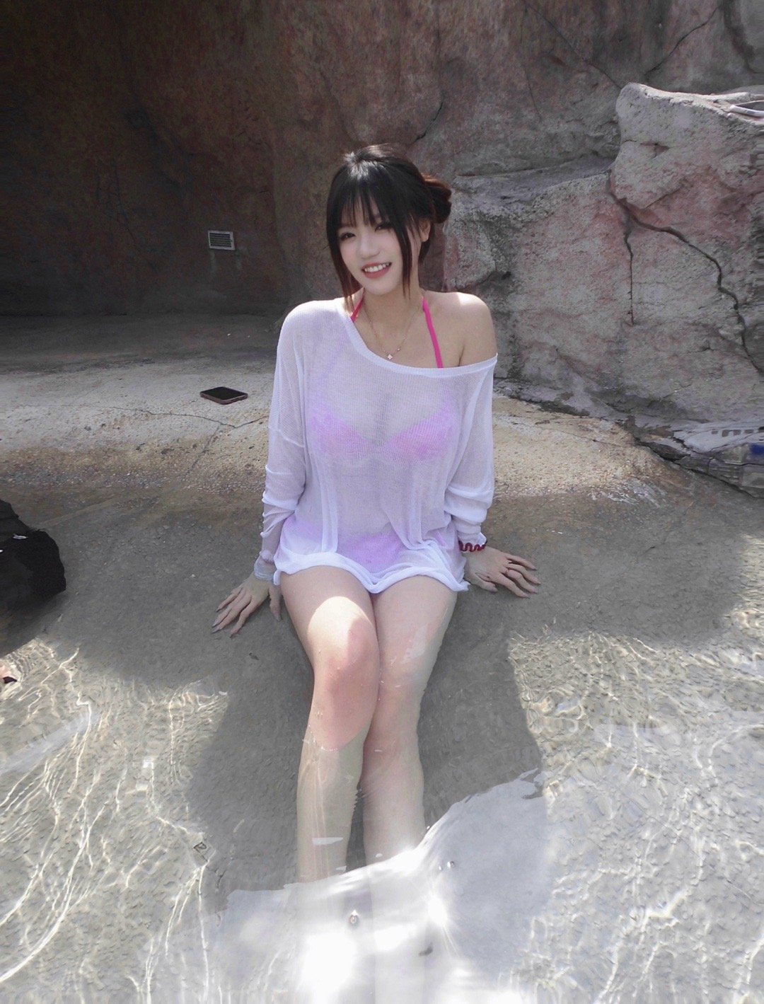 好晒然后泡完就发烧了 ​​​