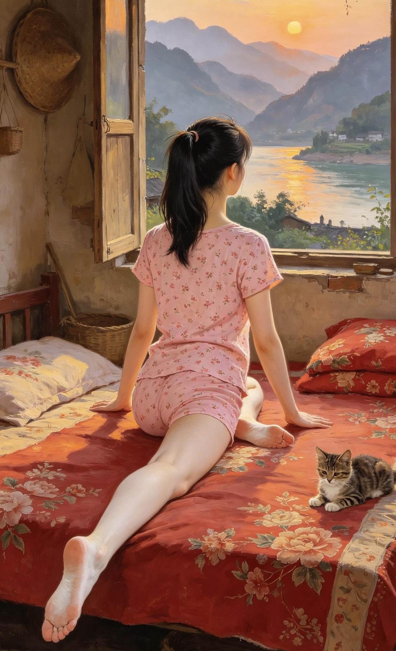 你有多久没见过早上六点的天了？我猜不少人连太阳几点升起都快忘了。
今天照旧五点半