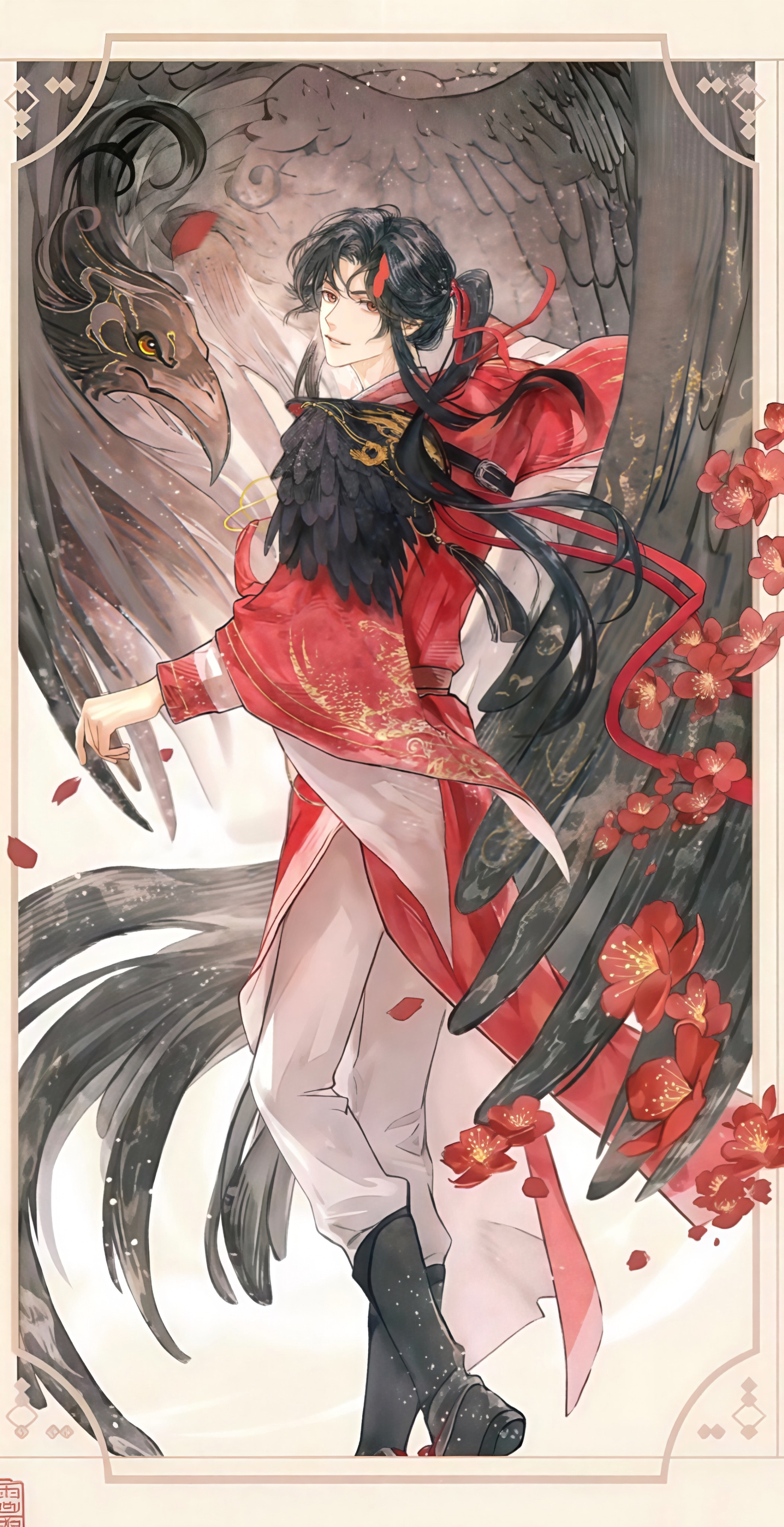 天官赐福花怜美神降临，期待天官赐福动漫第三季，花怜99999 