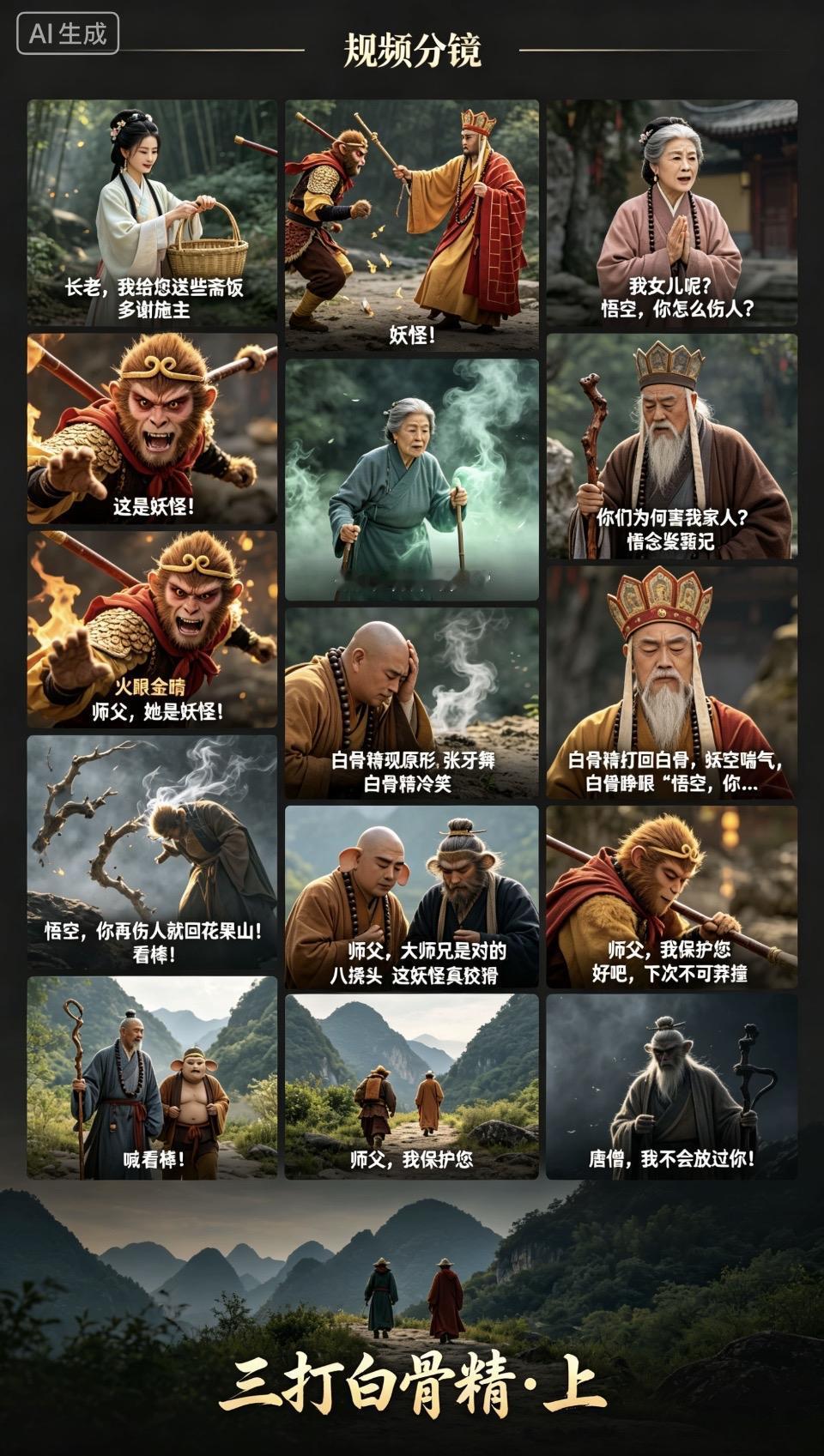 三打白骨精·上，经典剧情重现，感受经典魅力！