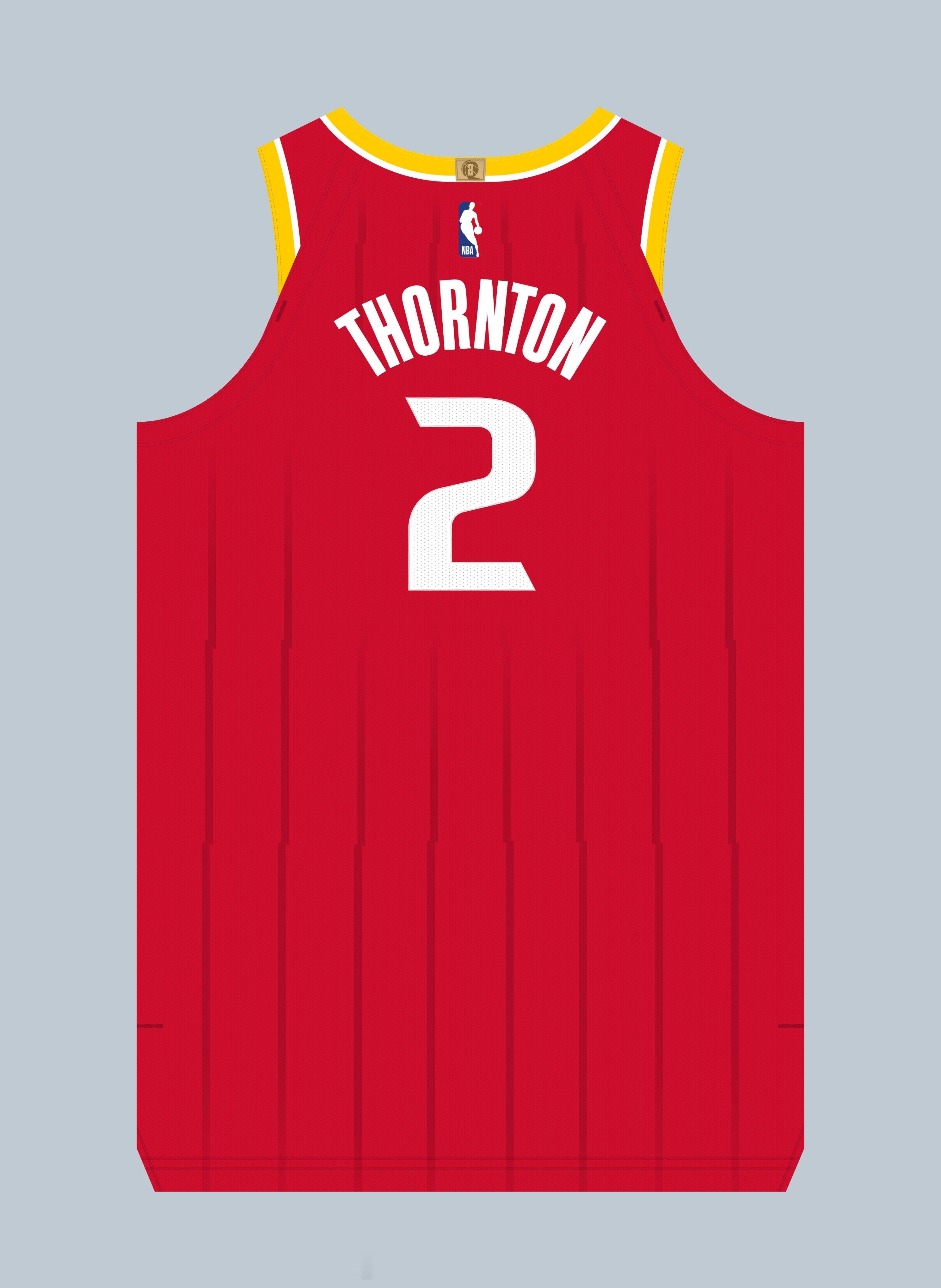 桑顿改穿心仪的2号球衣号码休斯顿火箭NBA吐槽大会