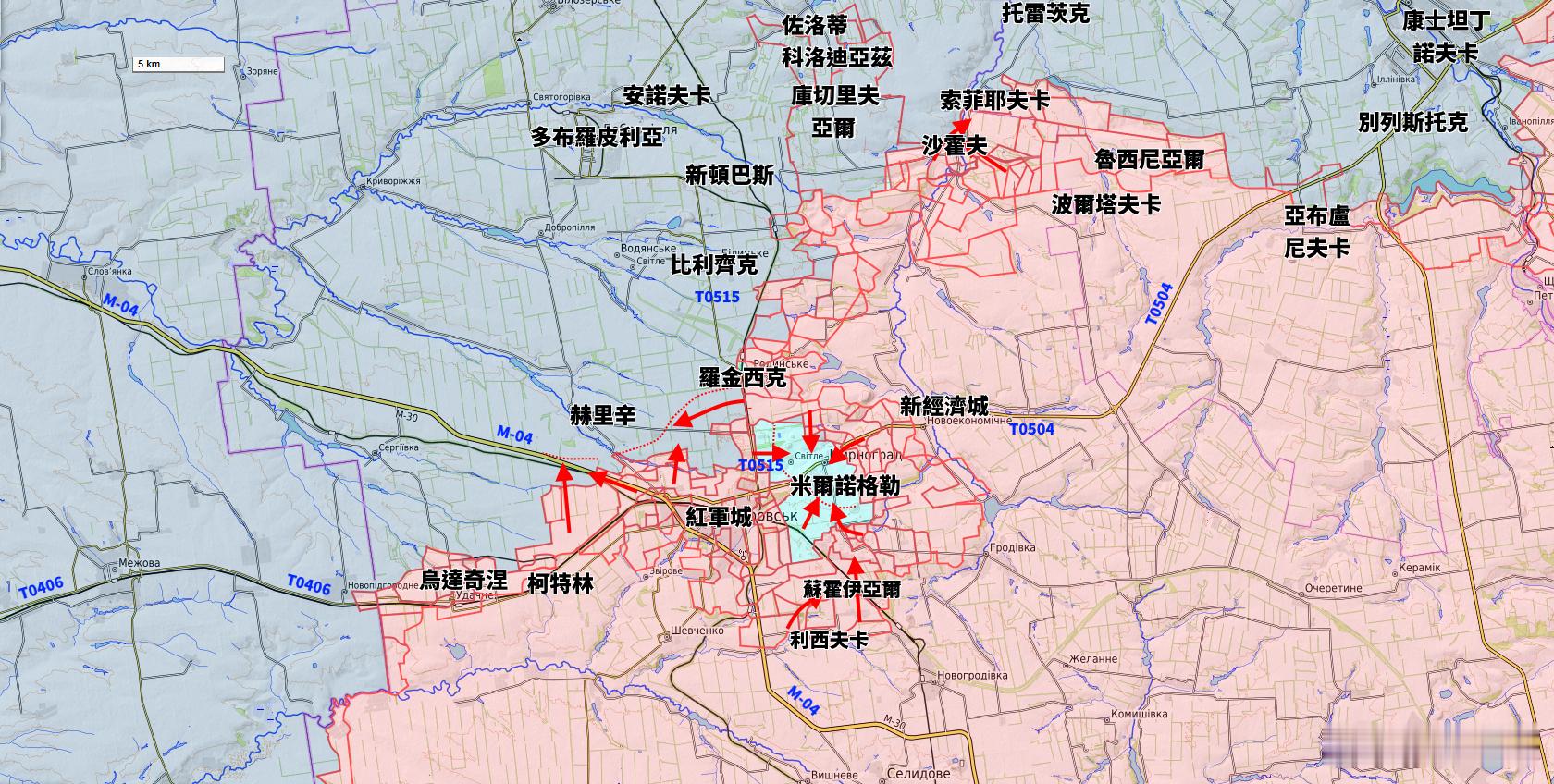 俄羅斯武裝部隊總參謀長格拉西莫夫向普丁報告，俄軍已經完整控制紅軍城，我們也經過視