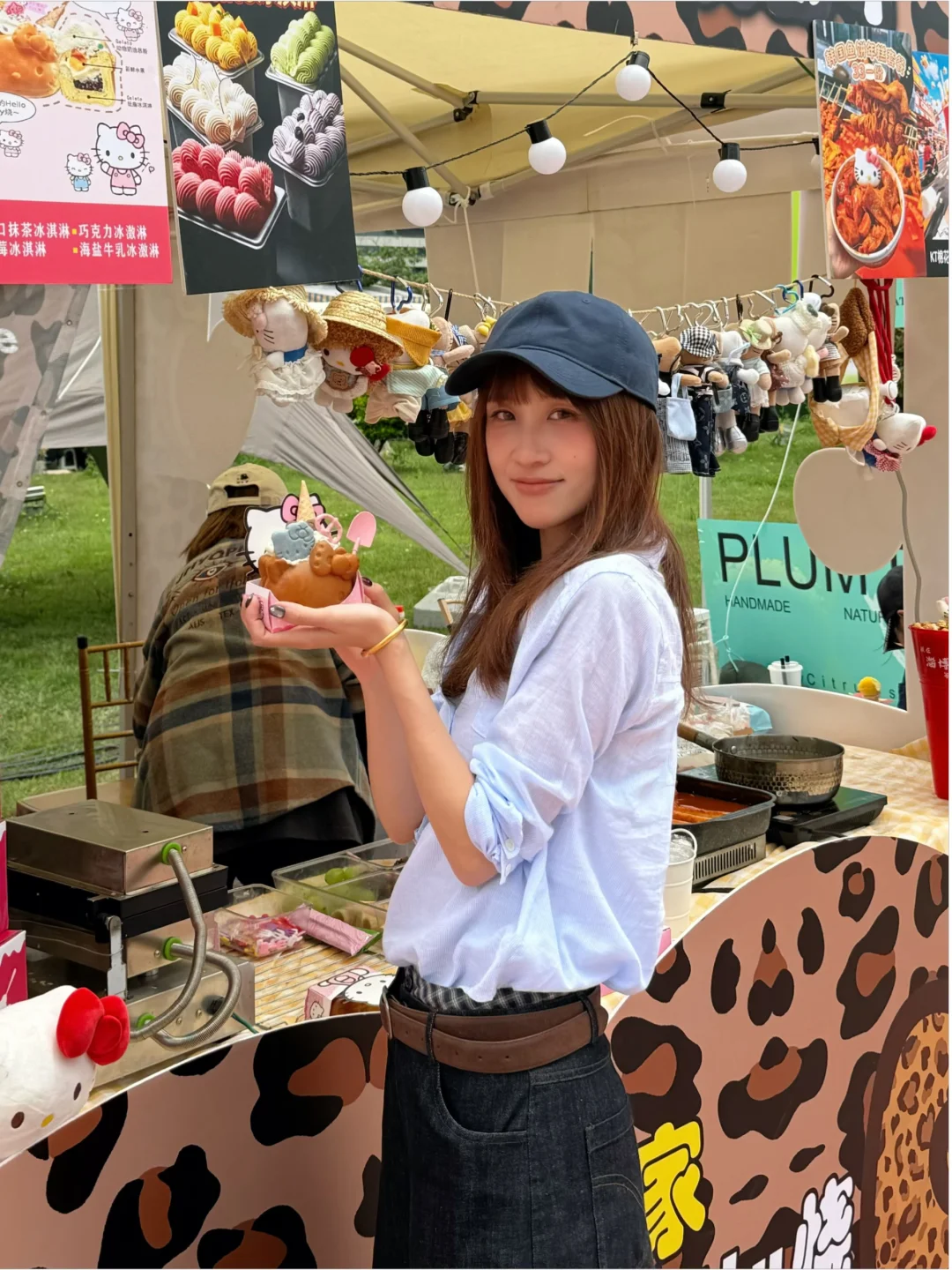 松弛感的周末穿搭