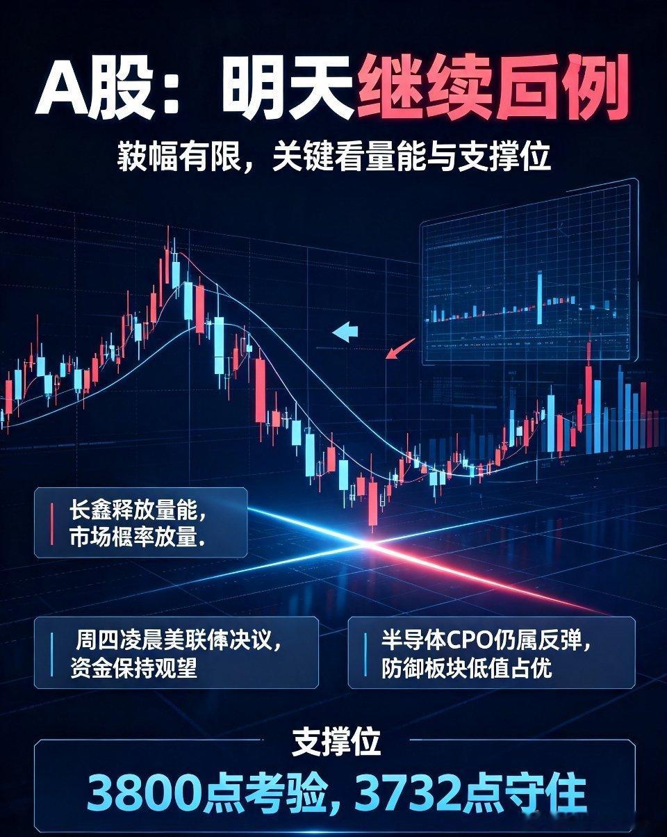 A股 股市复盘 大盘预判 半导体A股预判：明日延续回调，空间有限明日A股大概率继