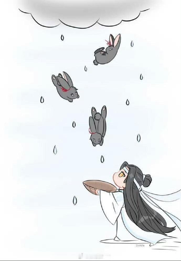下羡羡雨喽，萌到晕厥x：szoresu 