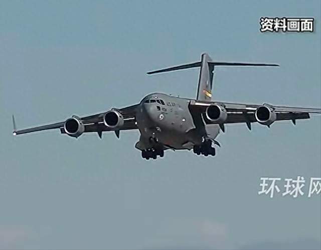 大批美国军机飞抵中东多国