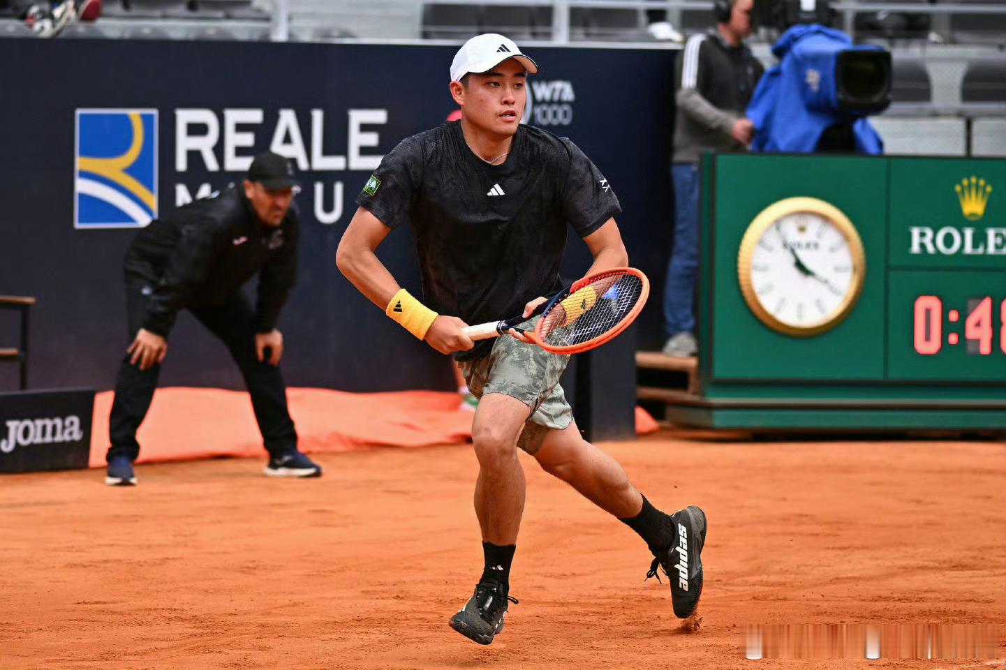 ATP1000🇪🇸马德里大师赛男单资格赛首轮🇨🇳吴易昺6-1/7-5🇮