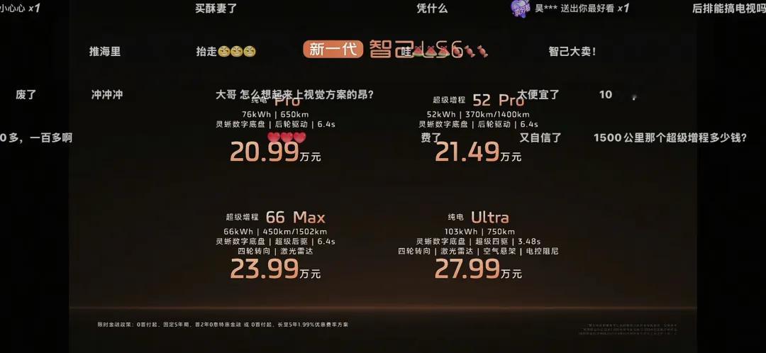 20.99万元起！新一代智己LS6预售 ​​​
