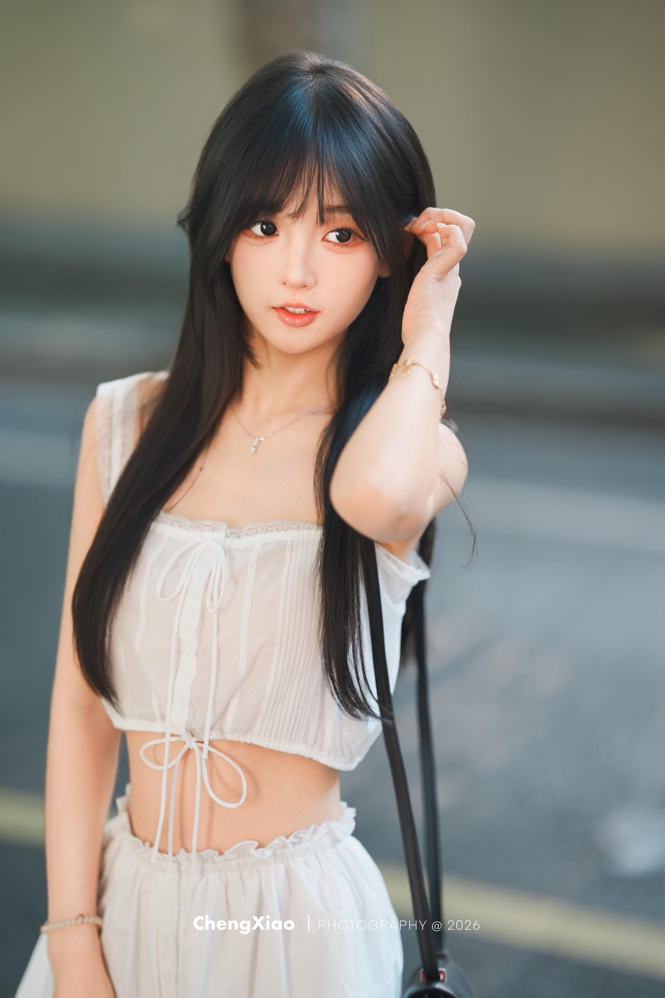 上海街拍｜超级甜妹。
