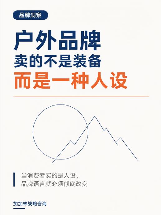 户外品牌，卖的不是装备，而是一种人设
去年跟以前的同事聊天，她现在就职与某户外品