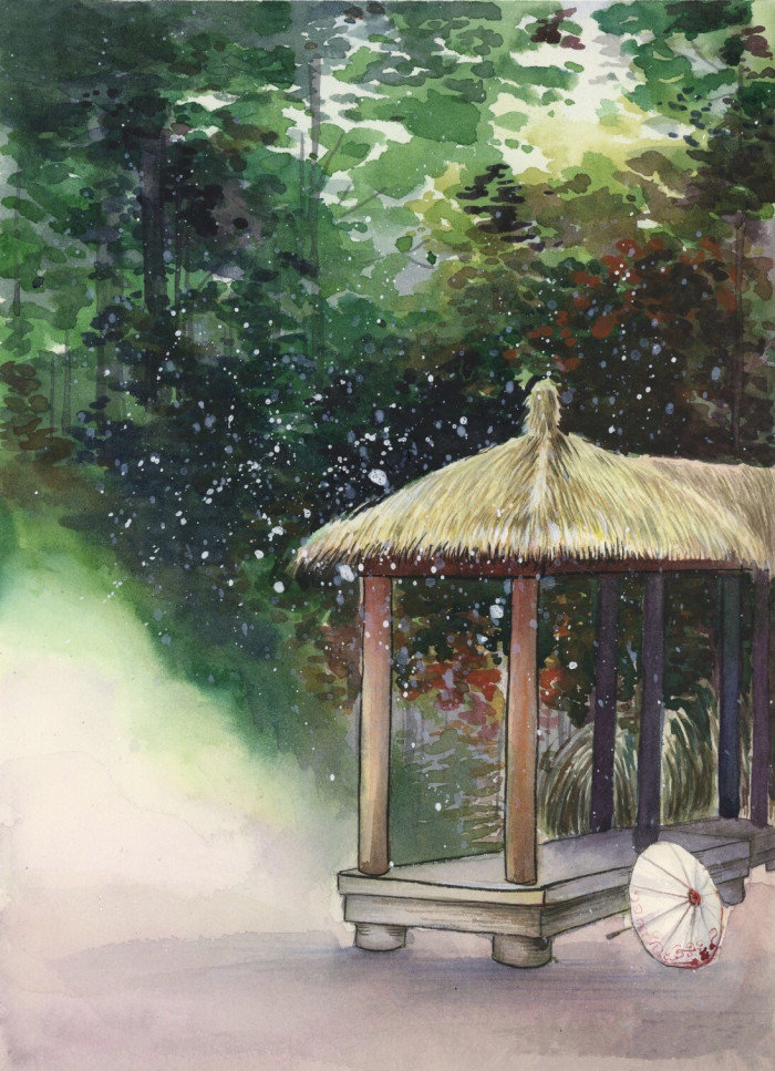 离恨恰如春草，更行更远还生。——李煜 