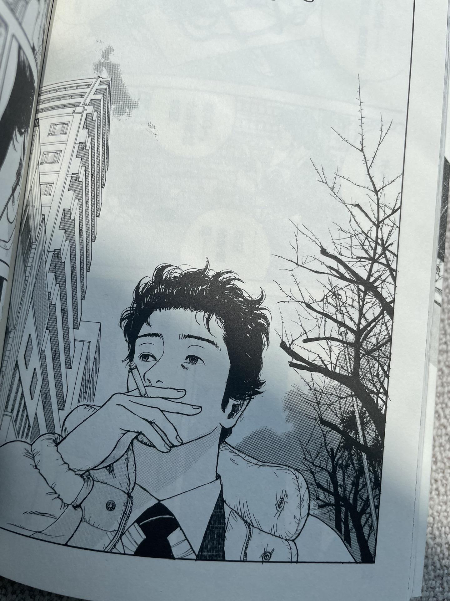 漫画。重读《护目镜》，网点加上小调子真的好看，这就是日漫的感觉！