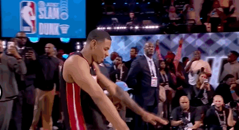 扣篮大赛决赛来了，约翰逊这一球，漂亮！拿到了49.6分，今天最高！2026NBA