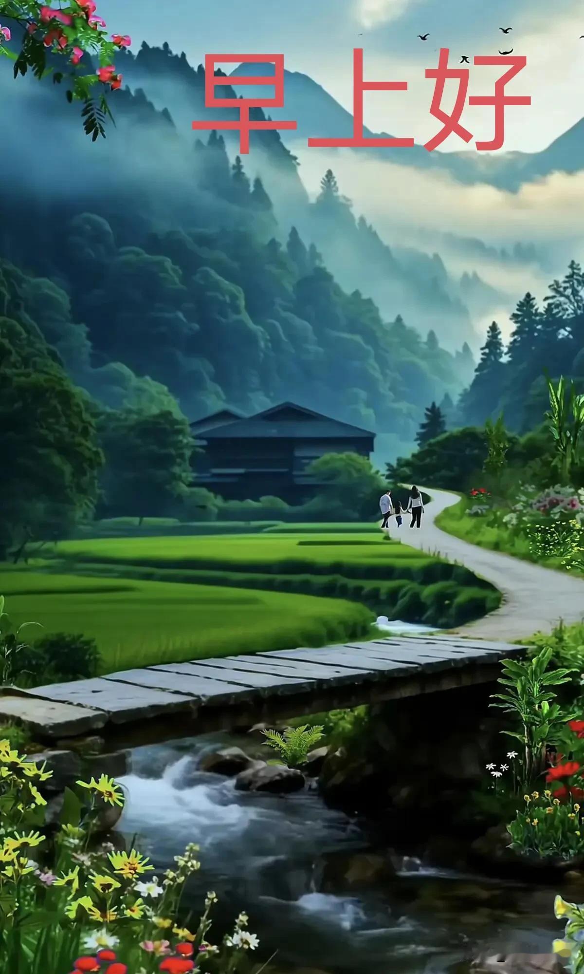 新晨伊始，愿你平安顺遂，心情晴朗。