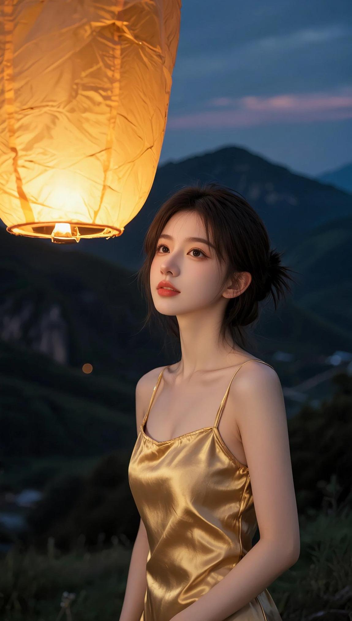 请你看月亮 许个愿吧！都实现😎