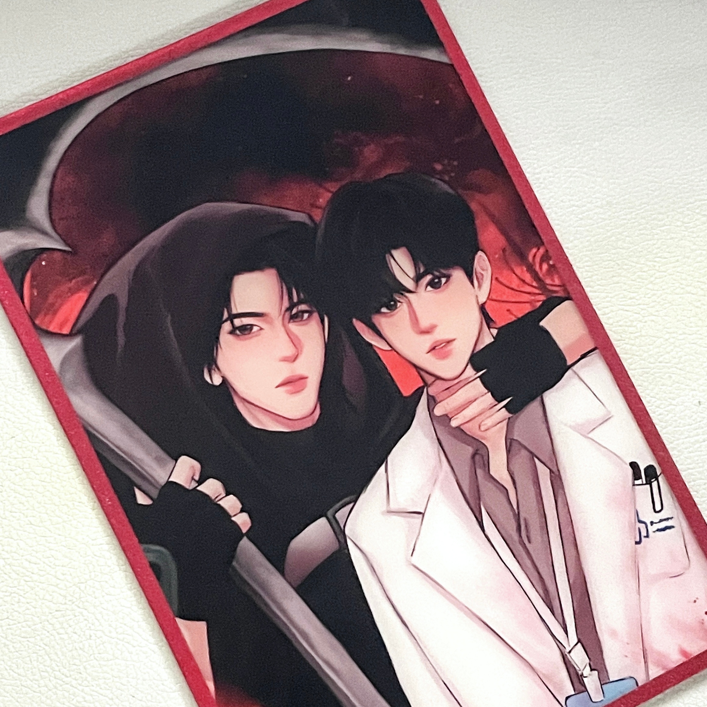 色纸打样：没开闪光 vs 开了闪光 