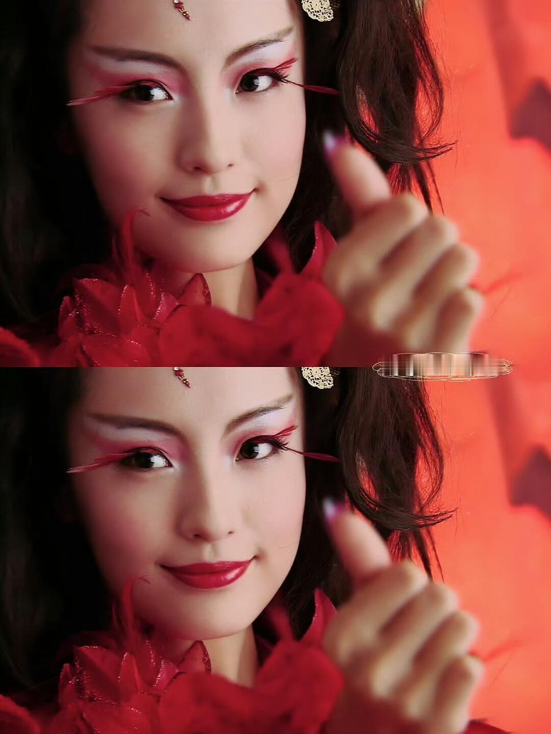 早年仙侠剧神演技鬼妆造 造型都耽误不了美貌的冷门美人《仙剑三》——火鬼王韩晓演的