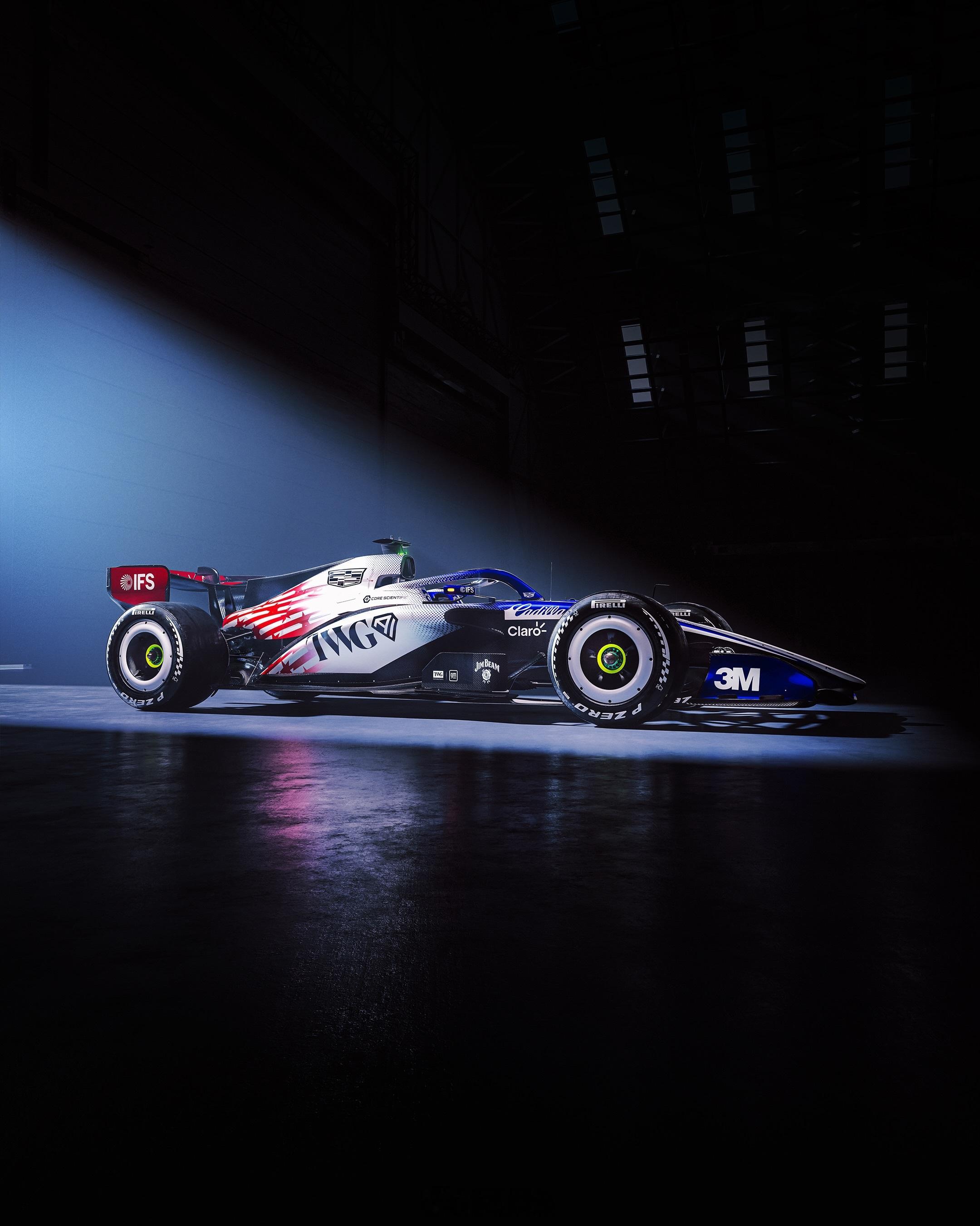凯迪拉克车队的银石特殊涂装F12026f1英国大奖赛