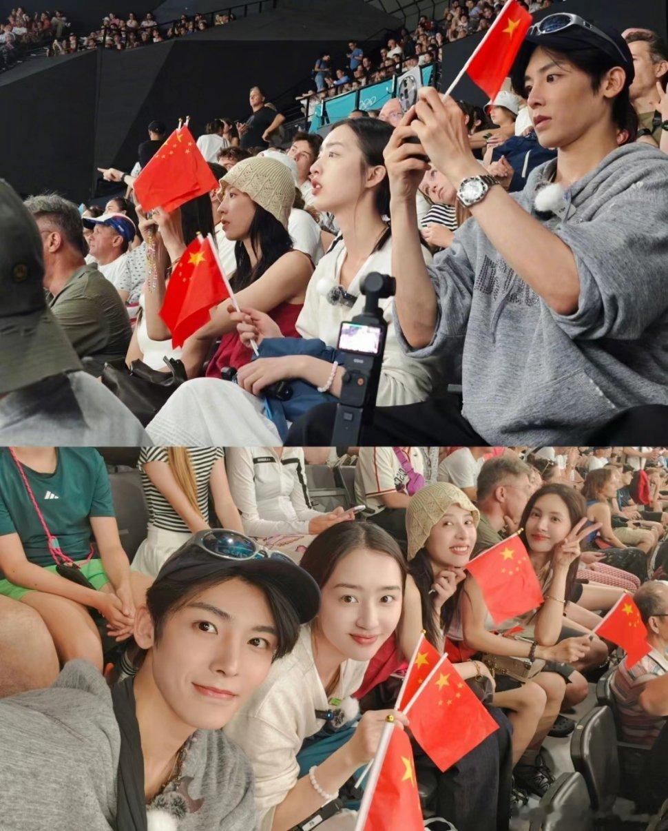 花少来看奥运会啦，来评一评各位的生图 ​​​